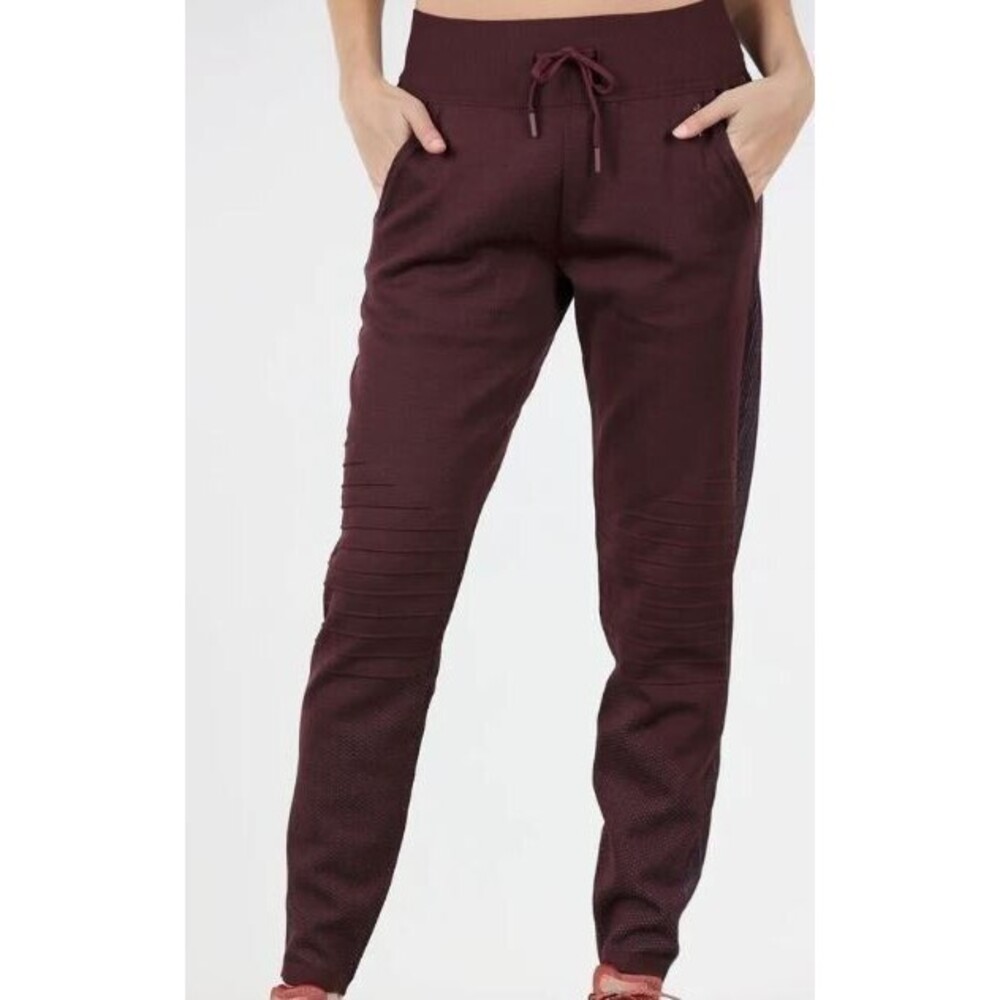 SMARTWOOL Eggplant Intraknit Merino Wool Tech Pant Size Medium NWOT Purple